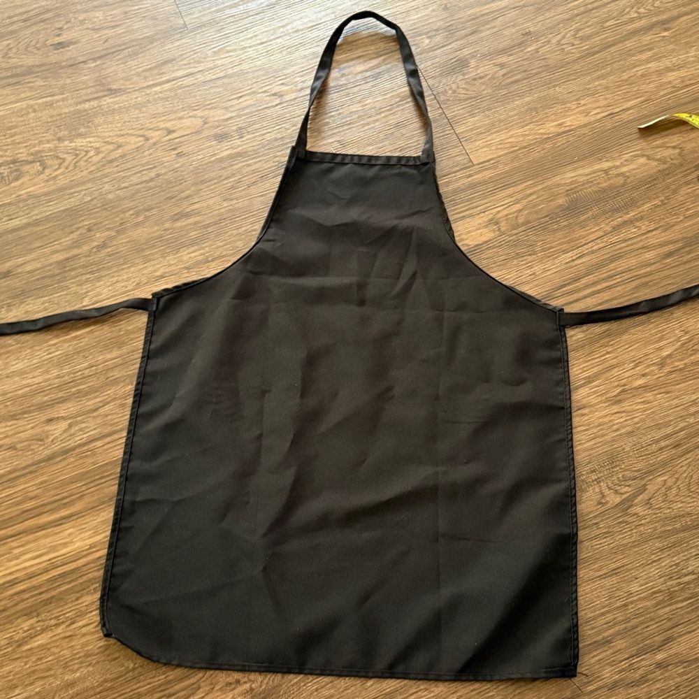 NWOT Lash Artist Apron Lash Tech Black Gold White - Picture 8 of 8